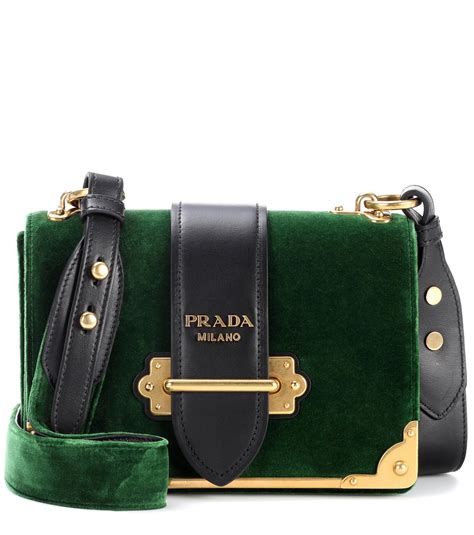 green prada purse|prada green sling bag.